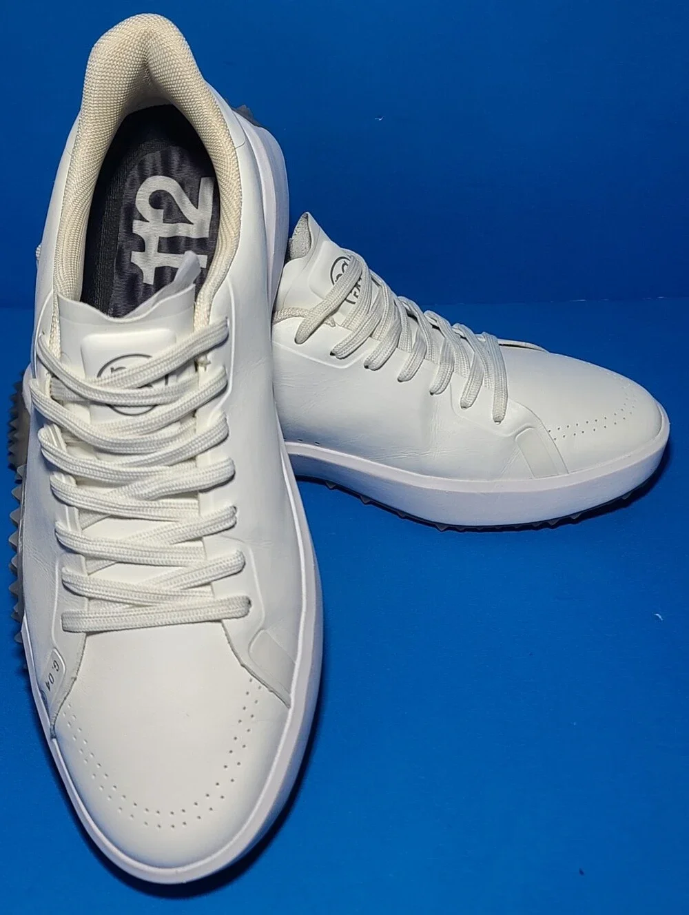 G/Fore Fore G4 G.112 Disruptor Men's White Leather Golf Sneaker ⛳️ US 11.5 ⛳️ - Picture 3 of 9